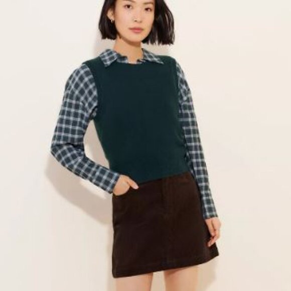 Alex Mill Erin Cashmere Sweater Vest - Picture 2 of 4